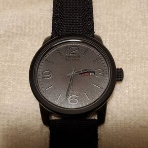 CITIZEN ECO DRIVE BLACK ON BLACK